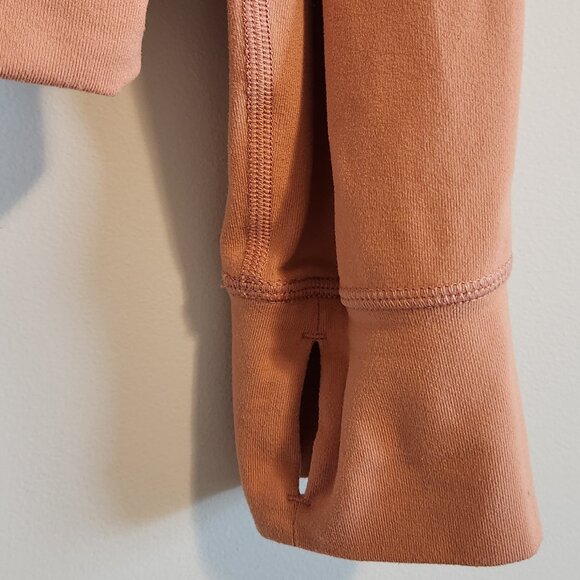 Lululemon Ready to Rulu Pink Savannah Cowl Neck Long Sleeve Size 12 - Picture 3 of 13